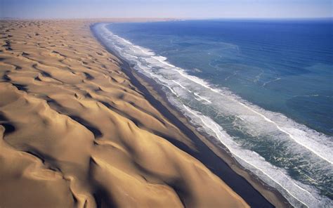 water, Landscapes, Waves, Sand, Dunes, Africa, Namib, Desert Wallpapers ...