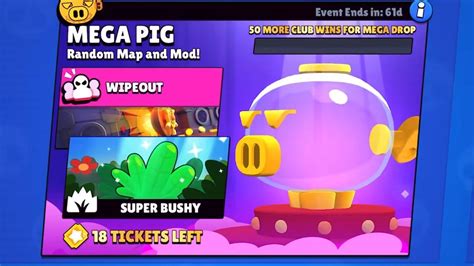 All Brawl Stars Mega Pig event dates and rewards (February 2024)