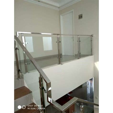 Jual Railing Tangga/tangga Kaca/balkon Kaca/tangga Kaca Mewah Di Seller Chelatama - Bojong Sari ...