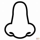 Nose Emoji coloring Page  Free Printable Coloring Pages sketch template