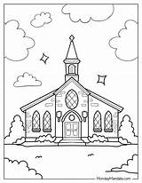 39 Church Coloring Pages Free PDF Printables sketch template