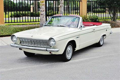 Buy used 63 Dodge Dart 270 Convertible 6 cly automatic with power sterring best ive seen in ...