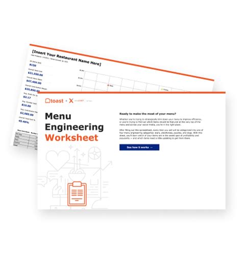 Menu Engineering Worksheet | Toast POS