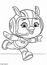 Top Wing Penny coloring Page sketch template