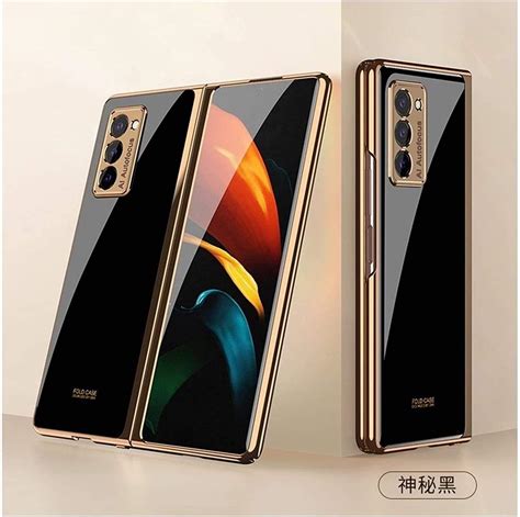 Galaxy Z Fold 2 Case Cover Slim New Phone Cases For Galaxy Fold 2, 360 Full Protective Cases For ...