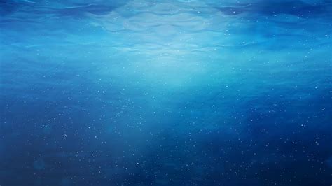 Underwater Near Ocean Surface with Rising Bubbles in Blue Sea Digital Art by IncrediVFX Store ...