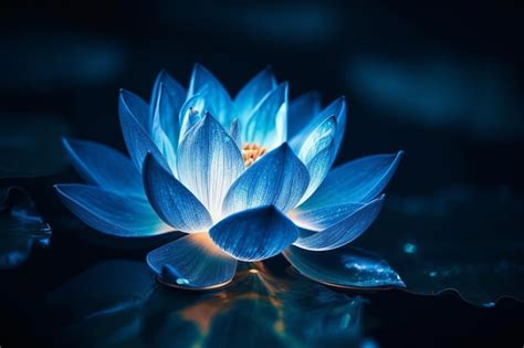 Premium Photo | Blue lotus wallpapers fresh blue lotus wallpapers wallpaper cave this week of ...