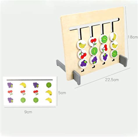 New Logic Game Wooden Puzzle Educational Board For Kids - Shopick