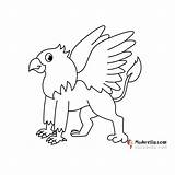 Griffin Coloring Page sketch template