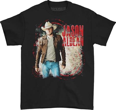 Jason Aldean Men's Path 2012 Tour T-shirt Large Black: Amazon.ca: Clothing & Accessories