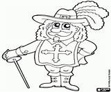 Musketeer Coloring Pages sketch template