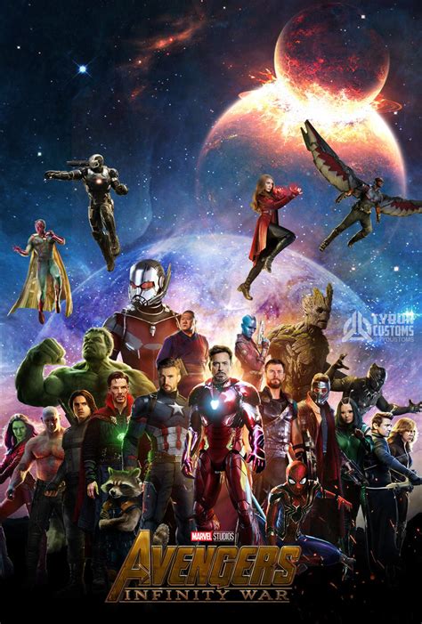 Avengers Infinity War Poster Fanart. : r/marvelstudios