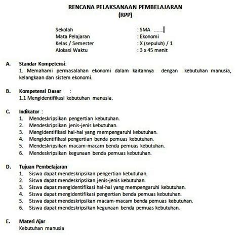 Contoh Silabus Sd - lopteacademy