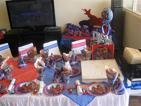 Kids Dream Parties: Drew's- Spiderman Party