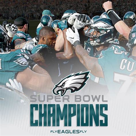 Super Bowl Champions Philadelphia Eagles | Eagles super bowl, Super ...