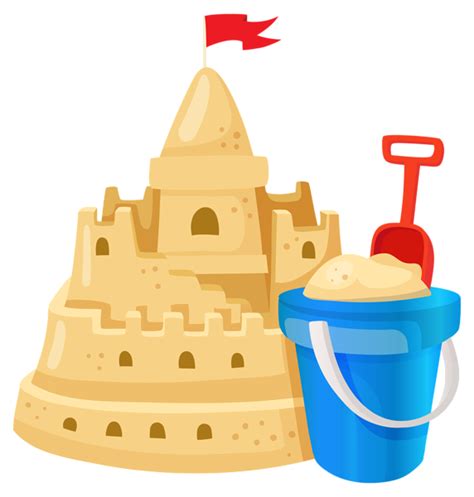 Sand castle image clipart - WikiClipArt