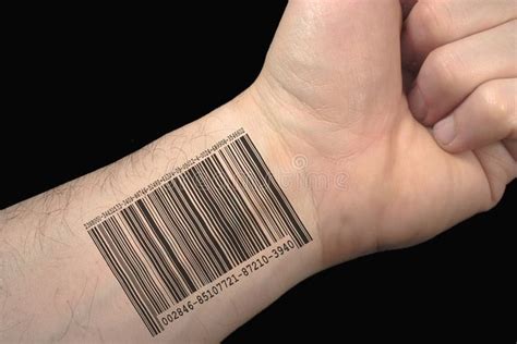 Bar code tattoo. Bar code printed on hand , #AFF, #code, #Bar, #tattoo, #hand, #printed #ad ...