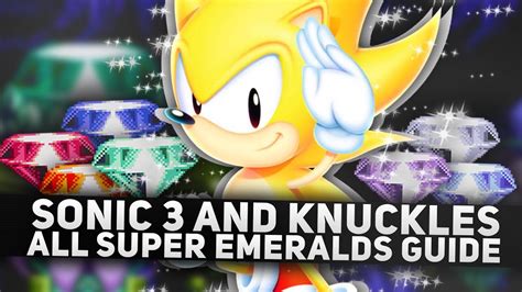 Sonic Origins - How to Unlock Hyper Sonic and Get All Super Emeralds in ...