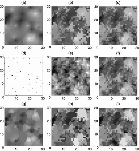 Maps of (a) simple kriging, (b) stratified kriging and (c) kriging with... | Download Scientific ...