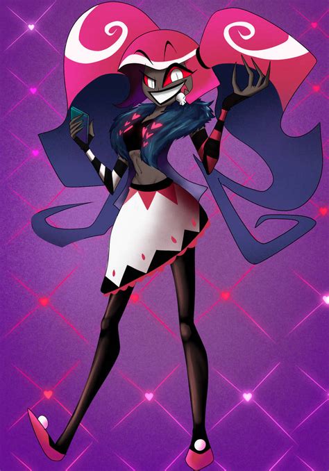 Hazbin Hotel Velvette Redesign by MysterySpecimen on DeviantArt