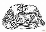Spaghetti And Meatballs coloring page  Free Printable Coloring Pages sketch template