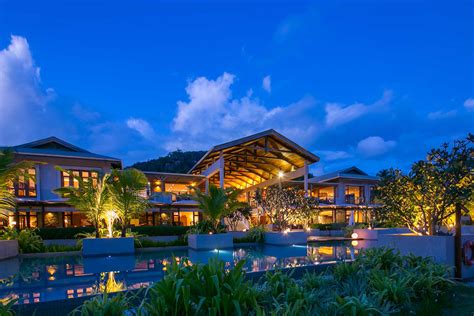 Kempinski Seychelles Resort, on Baie Lazare, western coast of Mahe