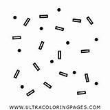 Confetti Coloring Page  Ultra Pages sketch template