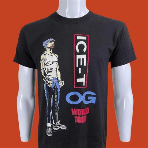 Other 90s Ice-T Body Count Tour T-shirt Pre-Owned Tee… - Gem