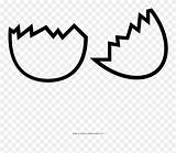 Cracked Egg Coloring Page  Clip Art Png Download sketch template
