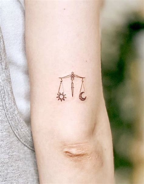 Libra Scale Tattoo