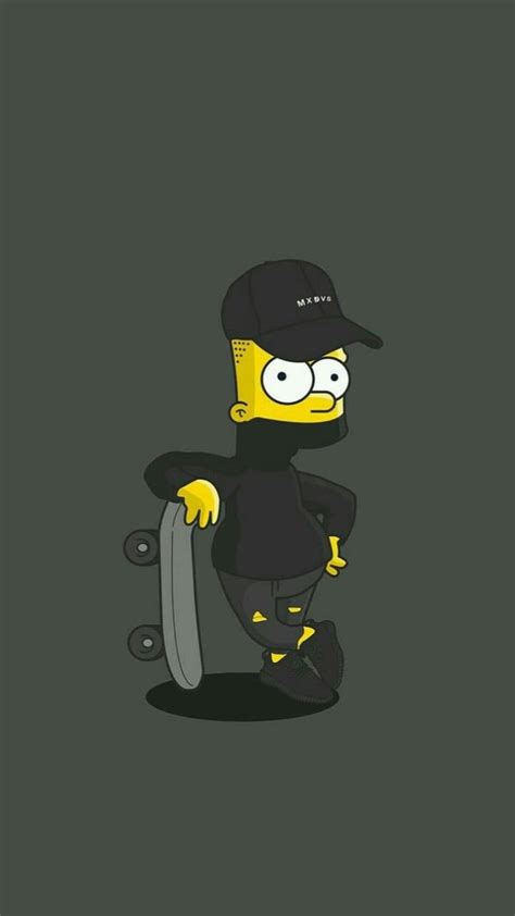 Gangster Bart, Cool Bart Simpson HD phone wallpaper | Pxfuel