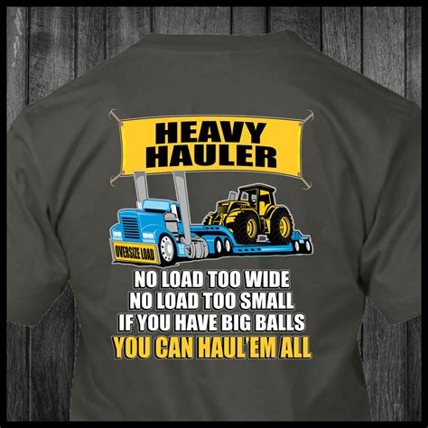 Heavy Hauler No Load Too Big Lowboy - Etsy