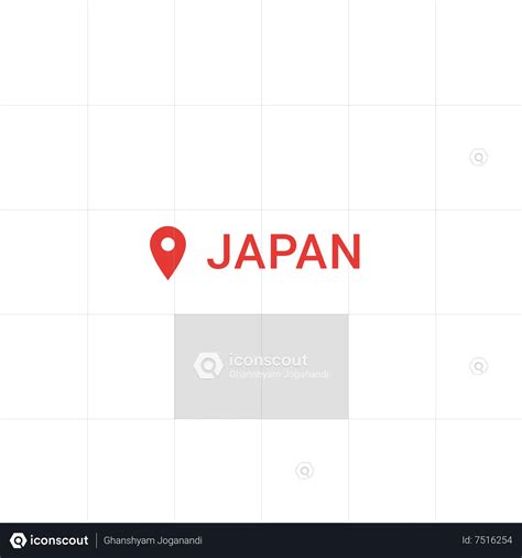 Japan Animated Icon download in JSON, LOTTIE or MP4 format