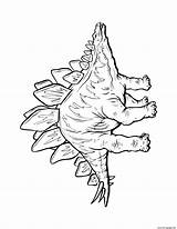 Stegosaurus Coloring Page For Kids sketch template