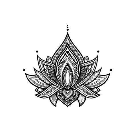 Lotus Mandala – Tattoo Icon