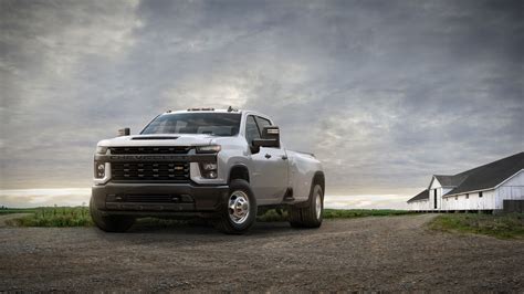 2020 Chevrolet Silverado 3500 HD DRW Work Truck 4K Wallpaper - HD Car Wallpapers #12008