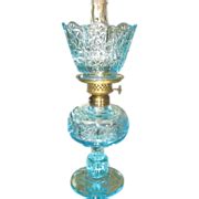 Vintage Blue stars and bars Miniature Oil Lamp | Oil lamps, Vintage lamps, Lamp