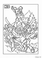 Kids n funcom  Coloring Page K3 sketch template
