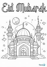 Free Printable Eid Mubarak Coloring Pages For Kids  Ummahcom sketch template