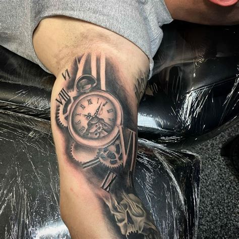 101 Amazing Pocket Watch Tattoo Ideas You Need To See! | Outsons | Men ...