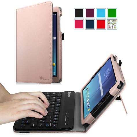 For Samsung Galaxy Tab E 8.0 Tablet Keyboard Case - Folio Slim Fit ...
