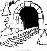 Tunnel Coloring Pages sketch template