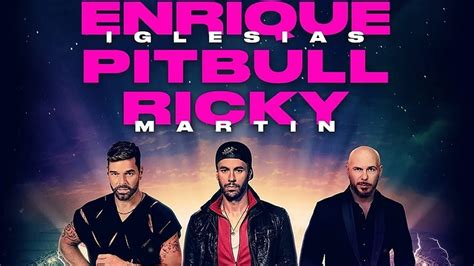 Enrique Iglesias, Ricky Martin, and Pitbull announce tour - The Yucatan ...