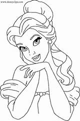53 Belle Coloring Pages  ColoringPagesOnlycom sketch template