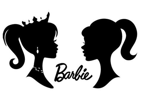 Barbie silhouettes file Barbie silhouettes svg by ArtPrintsLab | Barbie ...