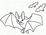 Bat Coloring Pages  Kidsuki sketch template
