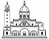 Manila Cathedral coloring Page  Download Print Or Color Online For Free sketch template