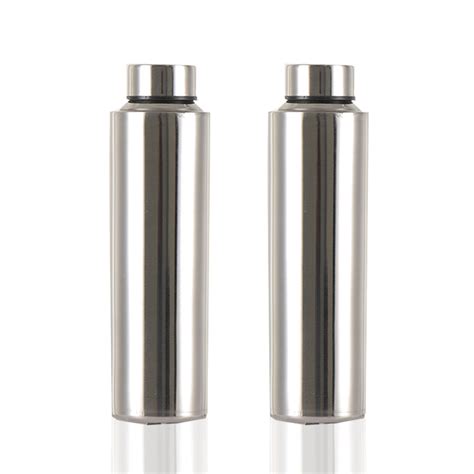 Buy Pack of 2 Stainless Steel Water Bottles Online at Best Price in India on Naaptol.com