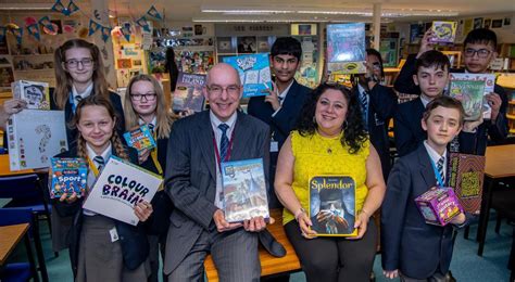 UK games retailer's generous donation boosts Lawn Manor Academy's board ...