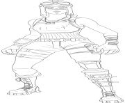 Fortnite Coloring Pages Renegade Raider : The renegade raider outfit is ...